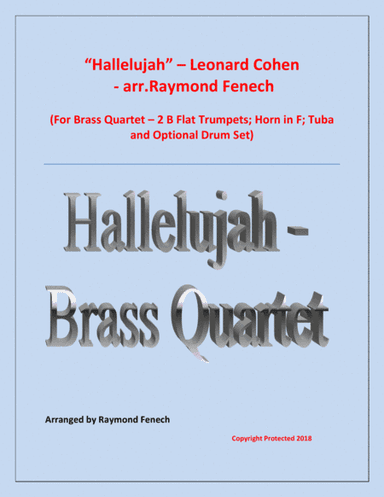 Hallelujah (arr. Raymond Fenech)
