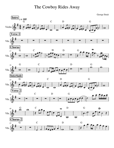 The Cowboy Rides Away (arr. Hannah Lauren)