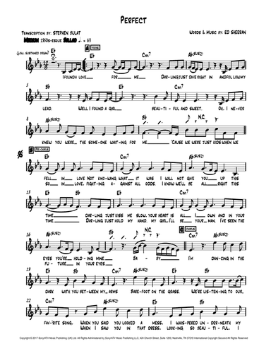 Perfect (arr. Stephen Bulat)