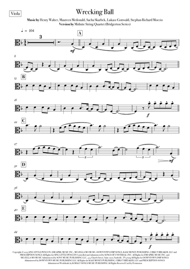 Wrecking Ball (arr. Rodrigo Nascimento)