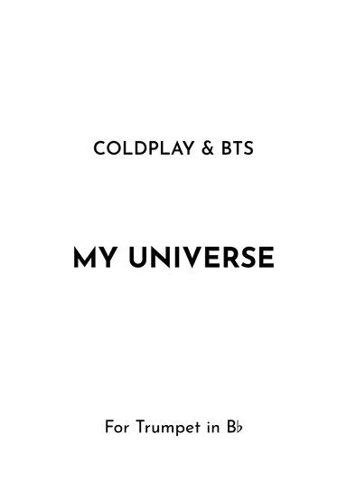 My Universe (arr. Jireh J.)