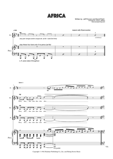 Africa (arr. Simon Walters)