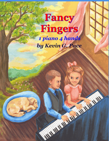 A Poor Wayfaring Man of Grief - easy piano duet (one piano, four hands) (arr. Kevin G. Pace (ASCAP))