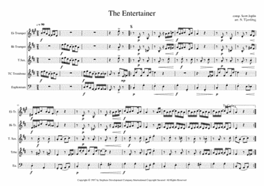 The Entertainer (arr. NIKOLAOS)