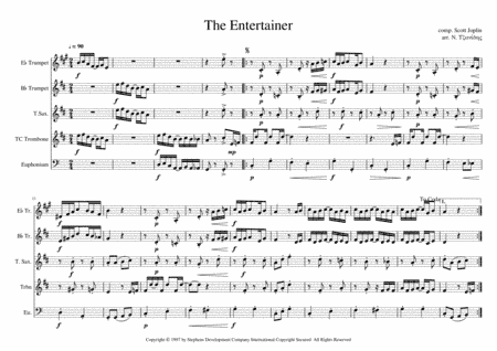 The Entertainer (arr. NIKOLAOS)