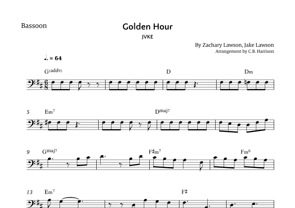 Golden Hour (arr. C. B. Harrison)