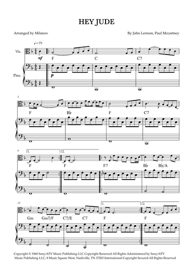 Hey Jude (arr. Milanov)