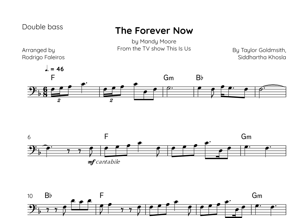 The Forever Now (arr. Rodrigo Faleiros)