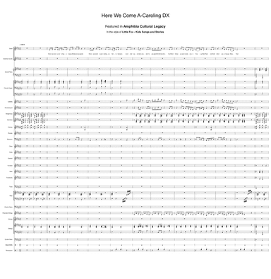 Here We Come A-Caroling DX (arr. Amphibia Cultural Legacy)