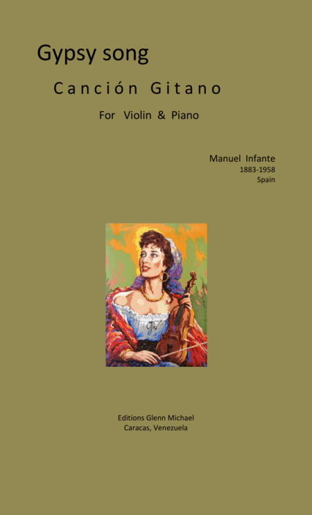 Gypsy song for Violin & piano (arr. Editions Glenn Michael, Caracas, Venezuela)