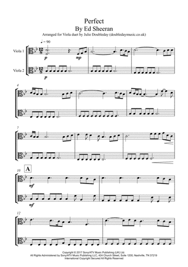 Perfect (arr. Julie Doubleday)