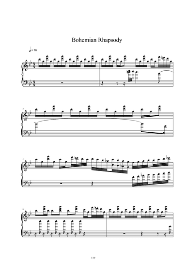 Bohemian Rhapsody (arr. Queen)