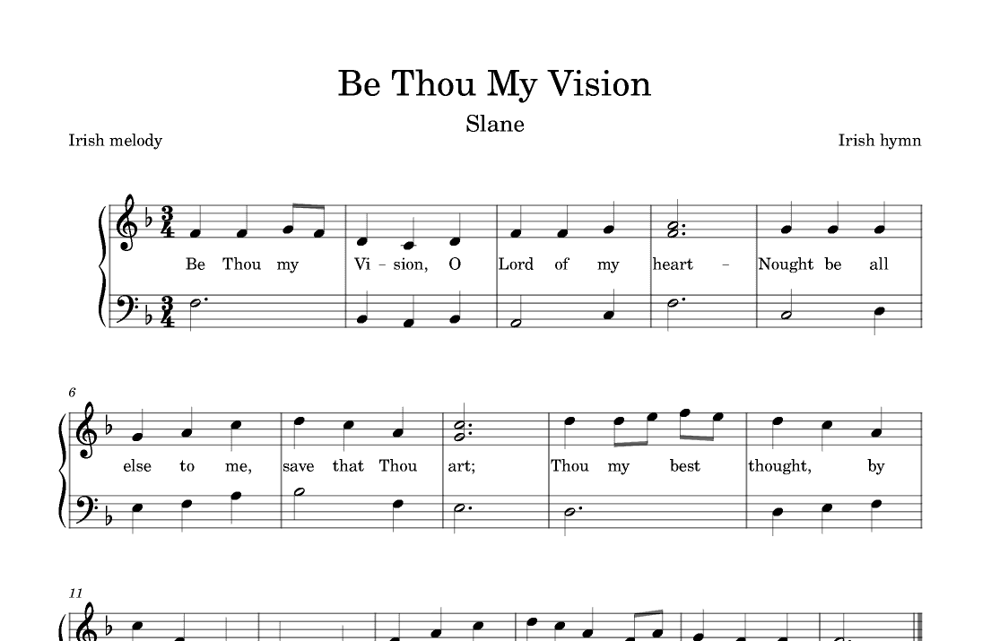 Be Thou My Vision (arr. Colby Gordon)