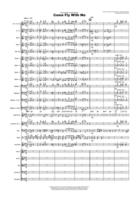 Come Fly With Me (arr. Daryl McKenzie)