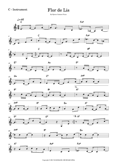 Flor De Lis (arr. Fabio Eduardo de Oliveira)
