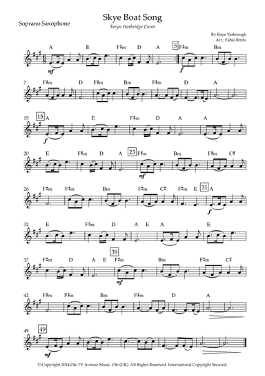 Skye Boat Song (arr. Fabio Britto)