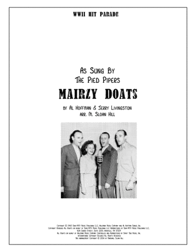 Mairzy Doats (arr. M. Sloan Hill)