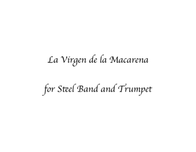 La Virgen De La Macarena (arr. Scott Meister)