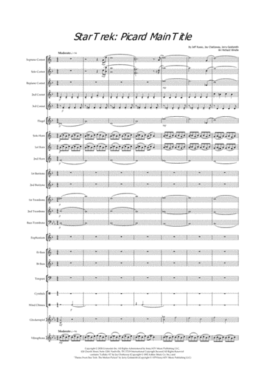 Star Trek: Picard Main Title (arr. Glumangate Publishing)
