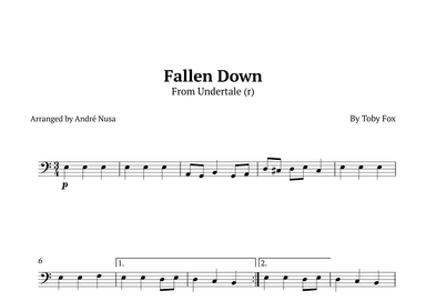 Fallen Down (arr. André Nusa)