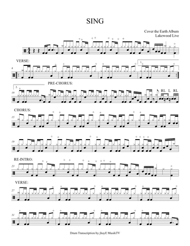 Sing (arr. Lakewood)