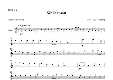 Wellerman (arr. Tom Drummond)