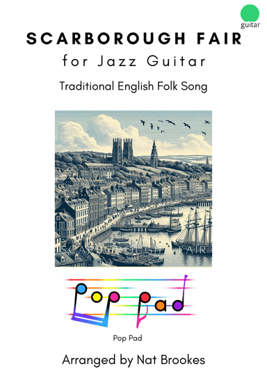 Scarborough Fair for Solo Jazz Guitar (arr. Nat Brookes)