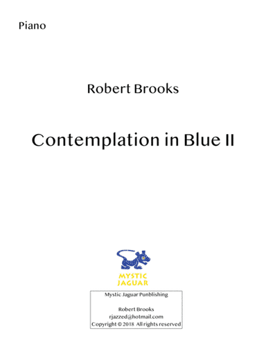 Contemplation in Blue II