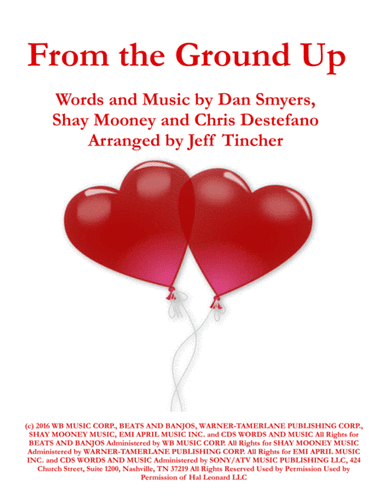 From The Ground Up (arr. Jeff Tincher)