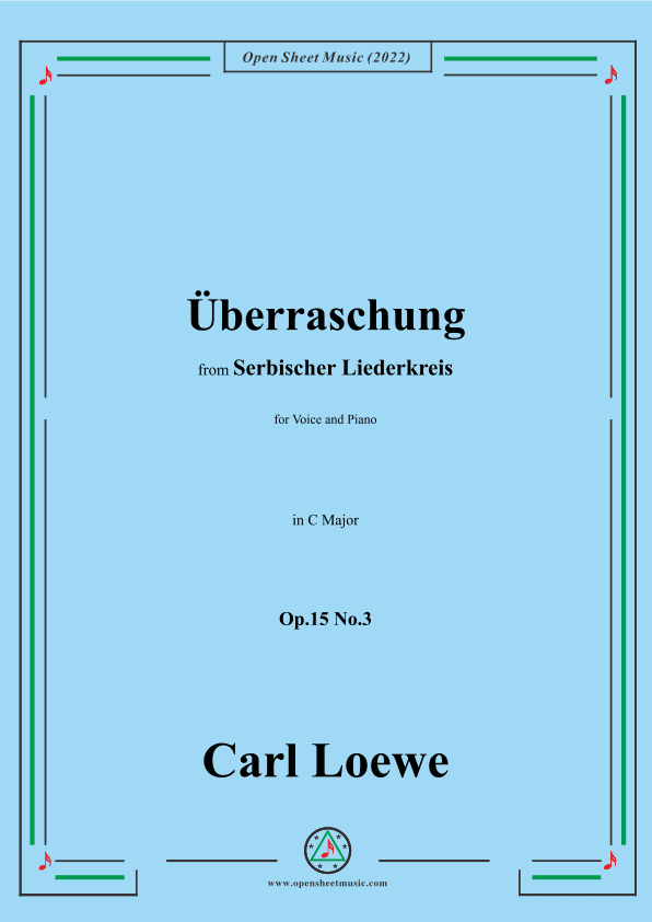Loewe-Überraschung,in C Major,Op.15 No.3 (arr. OSM Press)