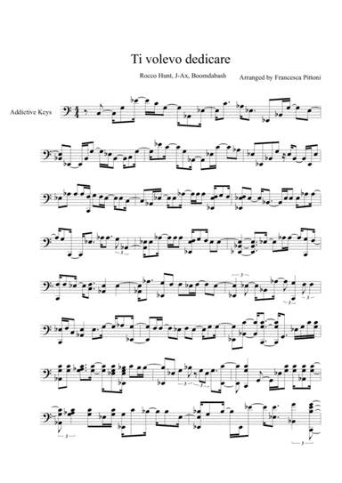 Ti Volevo Dedicare (arr. Francesca Pittoni)
