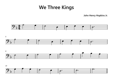 We Three Kings (arr. Funtom)
