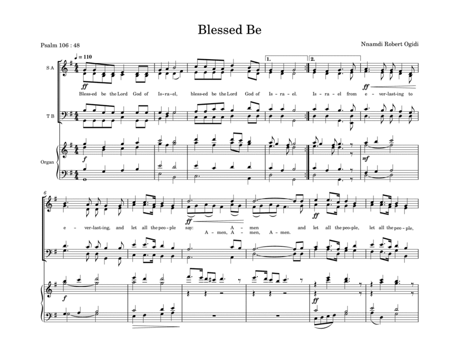 Blessed Be