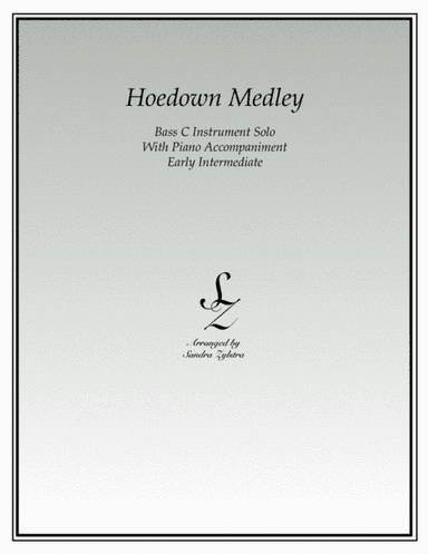 Hoedown Medley (bass C instrument solo) (arr. Sandra Zylstra)