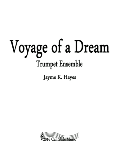 Voyage of a Dream for Trumpet Ensemble