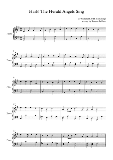 Hark the Herald Angels Sing (arr. Roxana Belibou)
