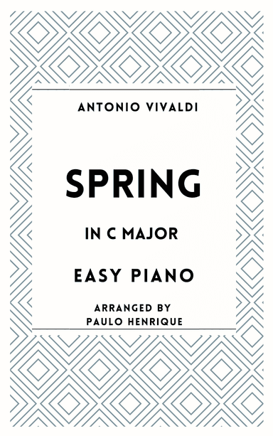 Spring  in C major (arr. Paulo Henrique)