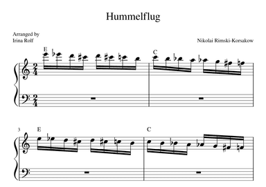 Hummelflug (arr. Irina Rolf)