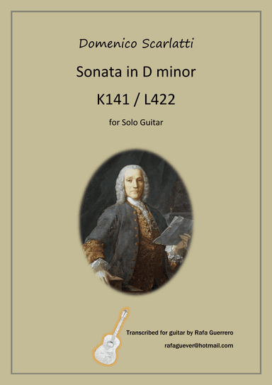 Sonata K141 / L422 (arr. Rafa Guerrero)
