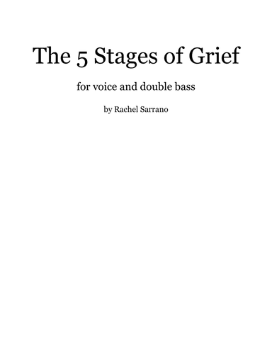 The 5 Stages of Grief
