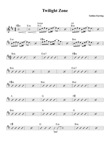Twilight Zone (arr. David M Fagnant)