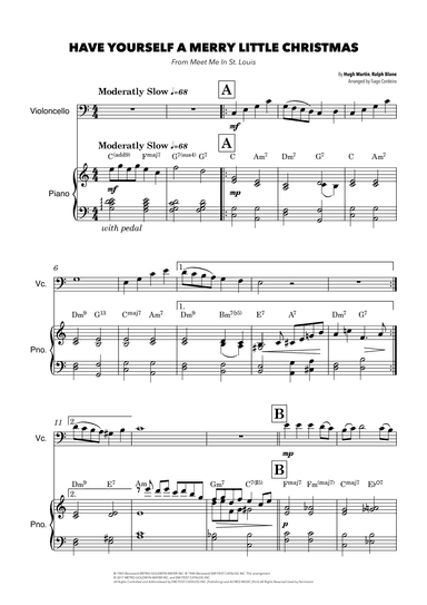 Have Yourself A Merry Little Christmas (arr. Tiago Cordeiro)