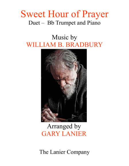 SWEET HOUR OF PRAYER (Duet – Bb Trumpet & Piano with Score/Part) (arr. Gary Lanier)