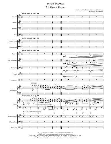 I Have A Dream (arr. David Maddux)