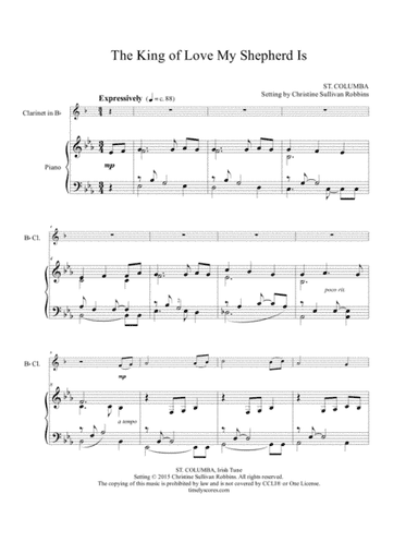 The King of Love My Shepherd Is (arr. Christine Sullivan Robbins)