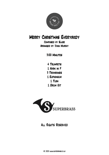 Merry Xmas Everybody (arr. John Murray)