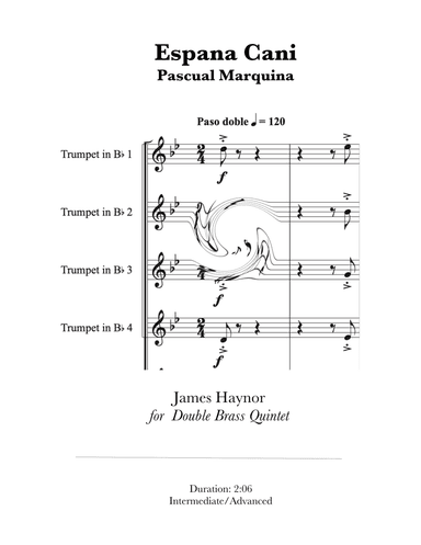 Espana Cani (arr. James Haynor)