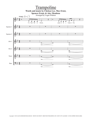 Trampoline (arr. Logan Widmor)