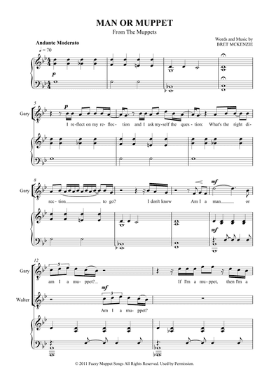 Man Or Muppet (arr. SCMusic)