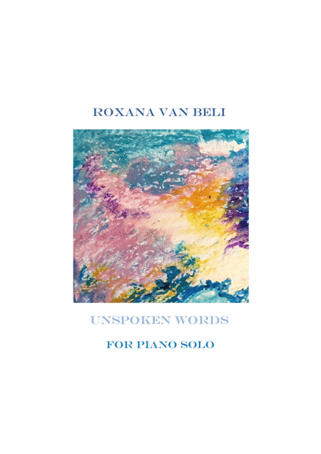 Unspoken Words Piano Collection
